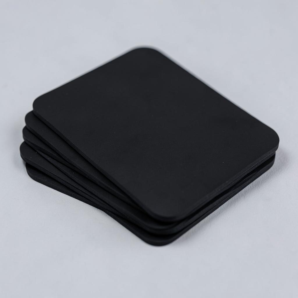 Flexible magnet sheet edges and backing